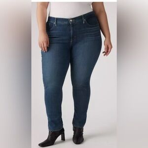 EUC• LEVI’S • 311 SHAPING SKINNY WOMEN'S JEANS (PLUS SIZE) 33/30